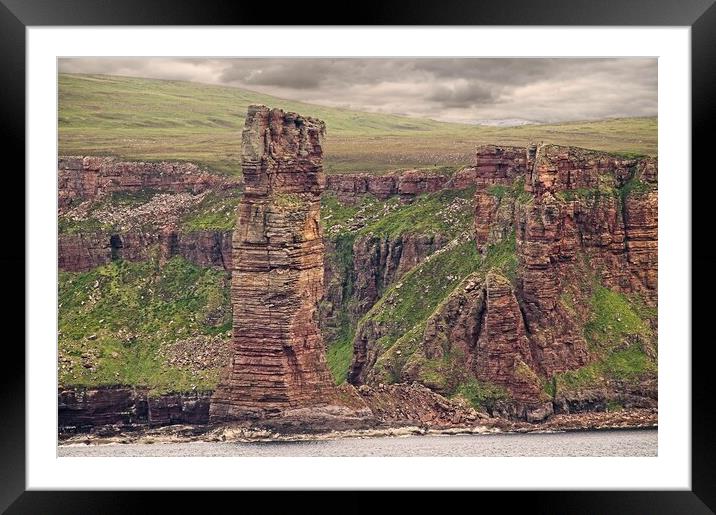 Old Man of Hoy, Orkney Islands Framed Mounted Print by Martyn Arnold