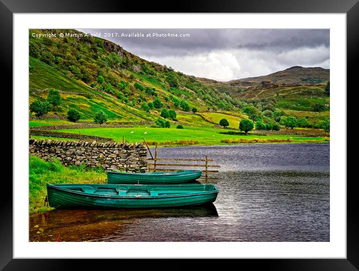Solitude in the Lake District  Framed Mounted Print by Martyn Arnold