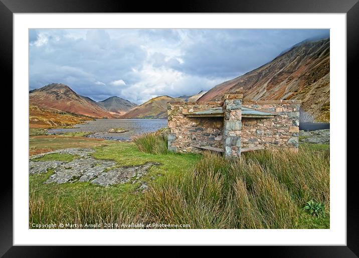 Wastwater Autumn Colour Framed Mounted Print by Martyn Arnold
