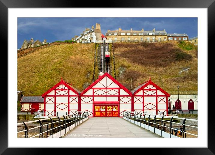 Saltburn by the Sea Framed Mounted Print by Martyn Arnold