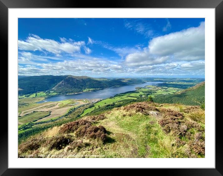 Bassenthwaite Lake Framed Mounted Print by Paula Connelly