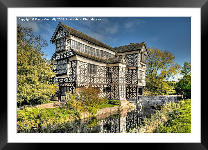 Little Moreton Hall Framed Mounted Print by Paula Connelly