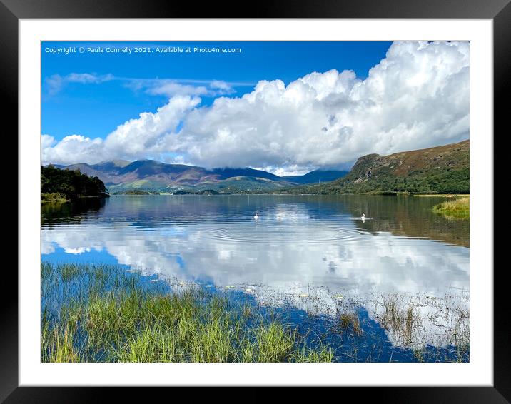 Derwentwater Framed Mounted Print by Paula Connelly
