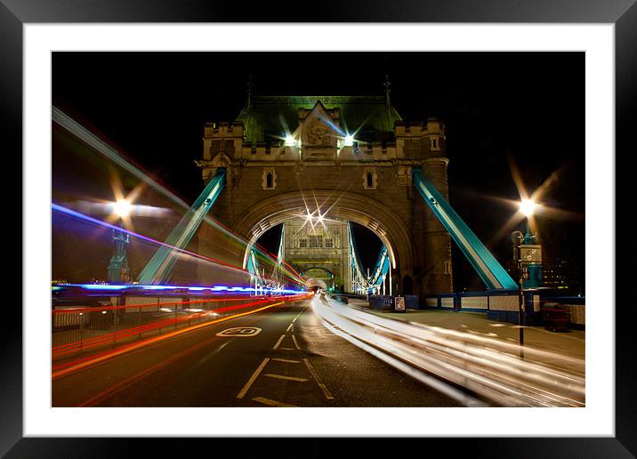 Tower london bridge Framed Mounted Print by Neil Pickin