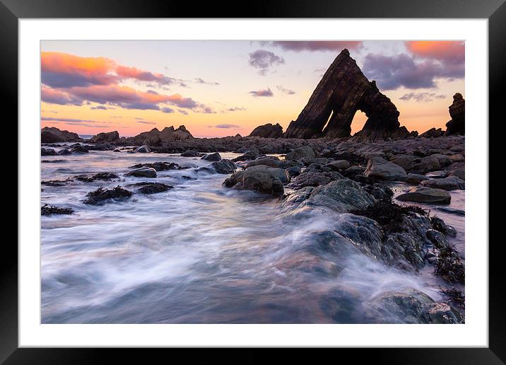 The Blackchurch Rock II Framed Mounted Print by Lee Thorne