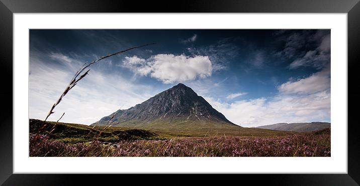 FInally - A Buachaille shot to be proud of. Framed Mounted Print by Ross Vernal