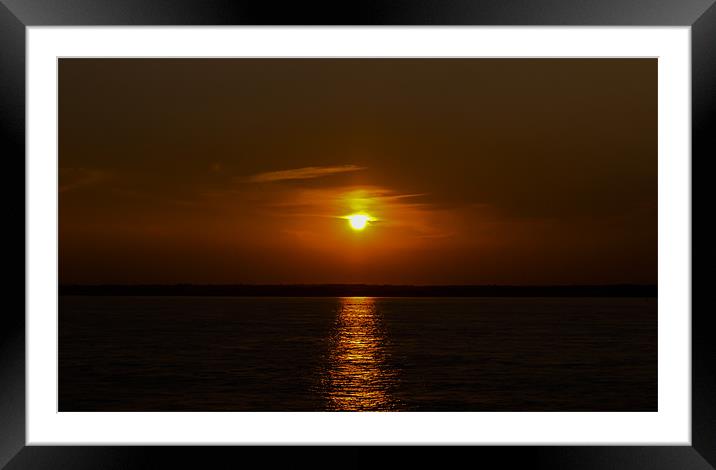 Sunset of Dreams Framed Mounted Print by Tony Fishpool