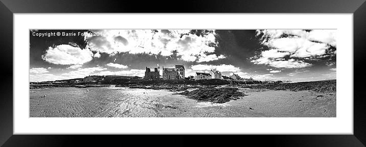 Newport Pembrokeshire Framed Mounted Print by Barrie Foster