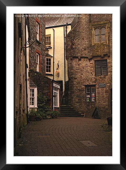Tudor Merchants House Tenby Framed Mounted Print by Barrie Foster