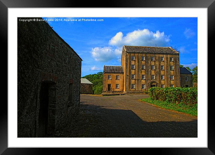  Blackpool Mill #1 Framed Mounted Print by Barrie Foster