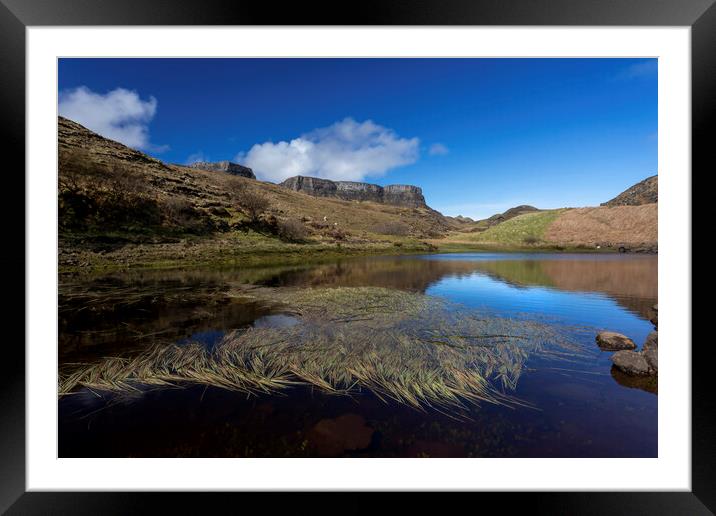 The Quiraing on the Isle of Skye Framed Mounted Print by Leighton Collins