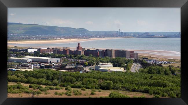 Swansea University Bay Campus Framed Print by Leighton Collins