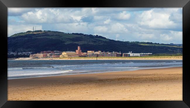 Swansea University Bay Campus Framed Print by Leighton Collins