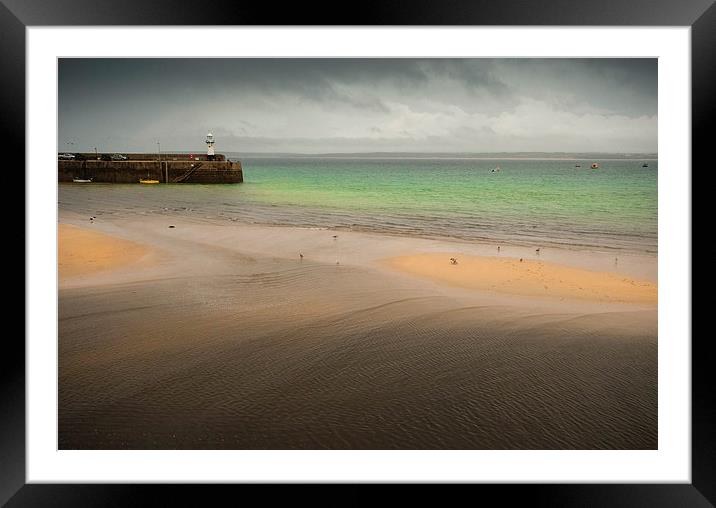 St. Ives, Cornwall Framed Mounted Print by Leighton Collins