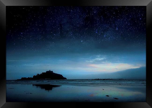 St Michael's mount, Cornwall Framed Print by Leighton Collins