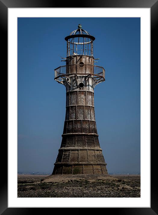  Whiteford lighthouse  Framed Mounted Print by Leighton Collins