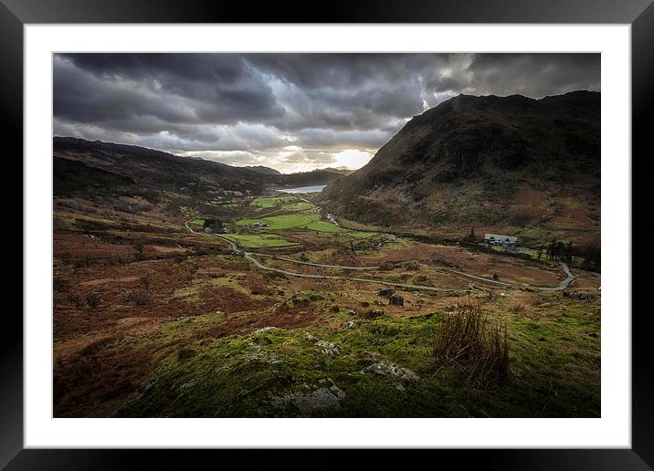 Snowdonia National Park Framed Mounted Print by Leighton Collins