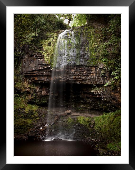  The Batcave south Wales Framed Mounted Print by Leighton Collins