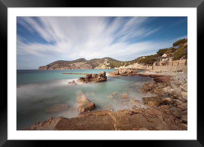  Camp de Mar Framed Mounted Print by Leighton Collins