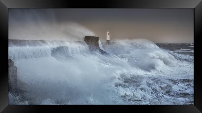 Hurricane Brian Framed Print by Leighton Collins