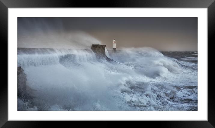 Hurricane Brian Framed Mounted Print by Leighton Collins