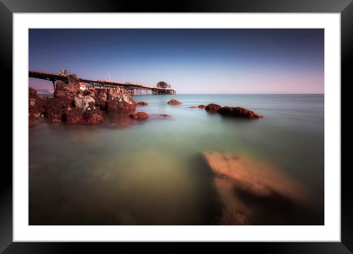 Mumbles pier refurbishment Framed Mounted Print by Leighton Collins