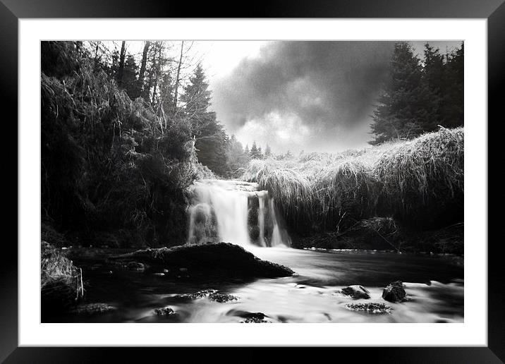 Enchanting Serenity of Glenglave Water Framed Mounted Print by Les McLuckie
