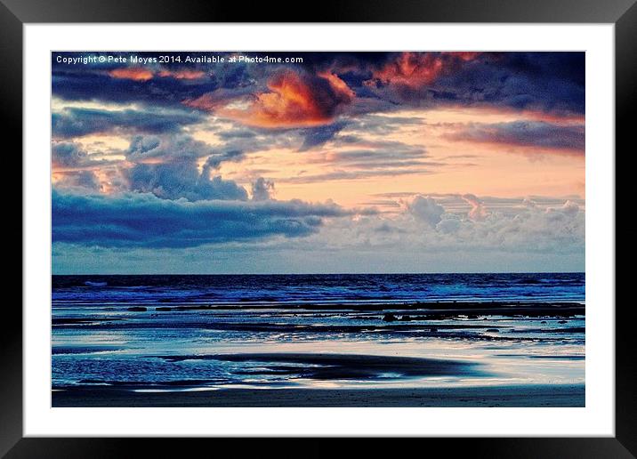  Storm Clouds Rolling In  Framed Mounted Print by Pete Moyes