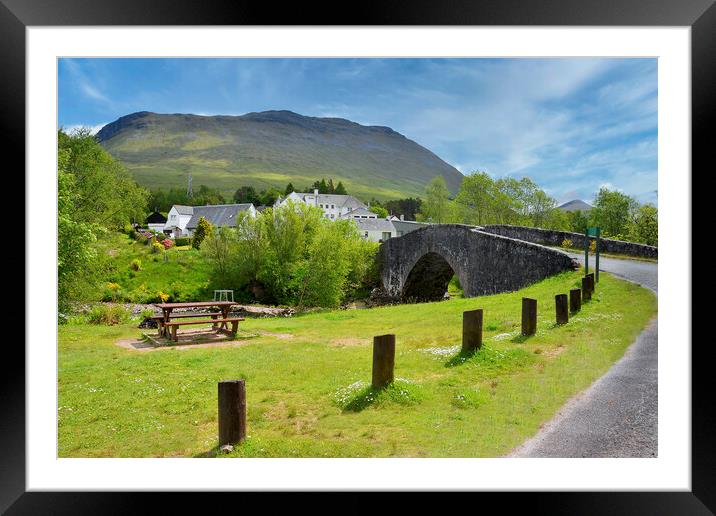 Bridge of Orchy  Framed Mounted Print by jim wilson