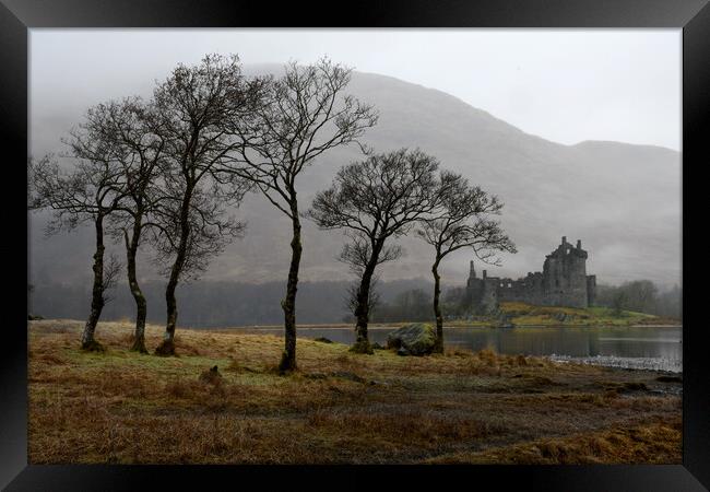Kilchurn Castle, Scotland. Framed Print by jim wilson