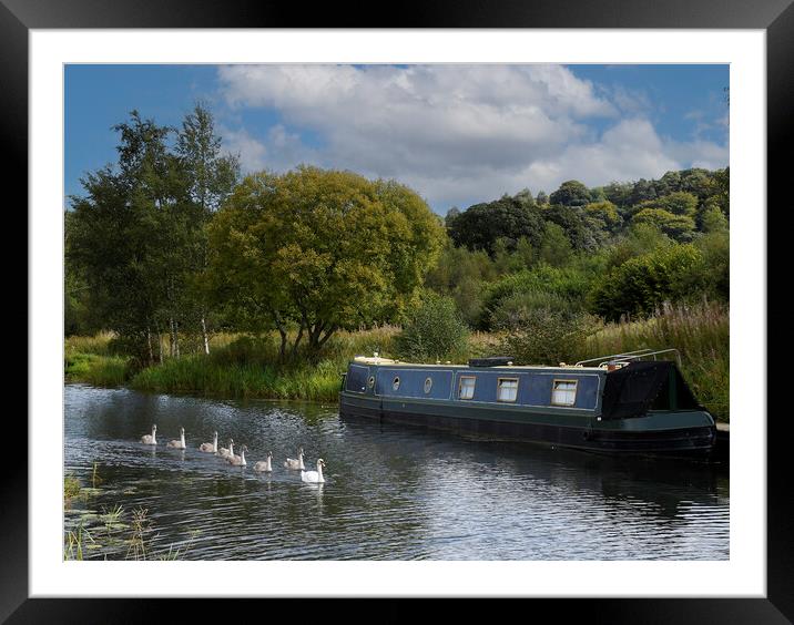 Forth And Clyde Canal Framed Mounted Print by jim wilson