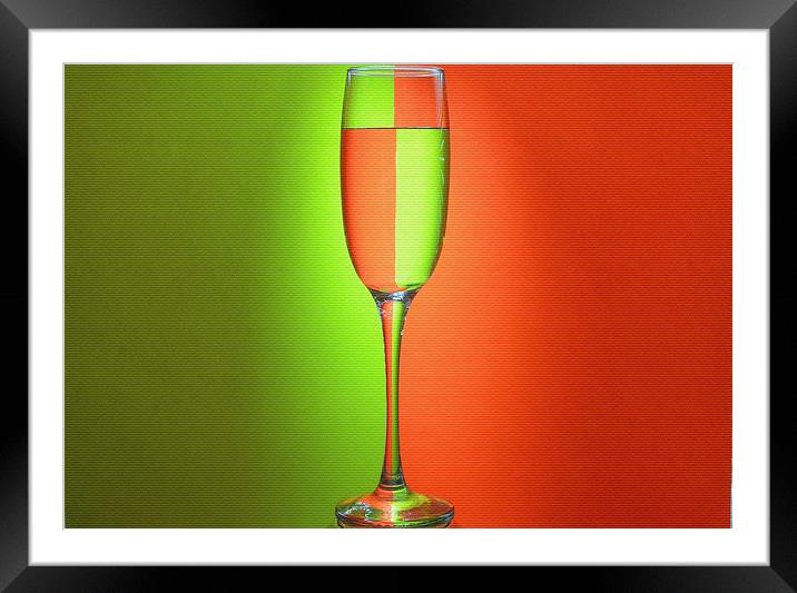 Refracted Light Framed Mounted Print by jim wilson