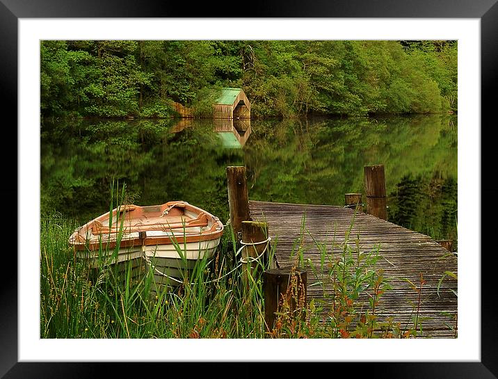 Loch Ard,The Trossachs,Scotland Framed Mounted Print by jim wilson