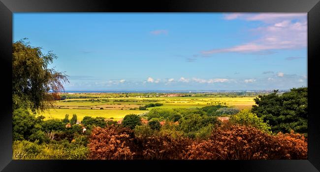 The magnificent view across Wirral Peninsula Framed Print by Frank Irwin