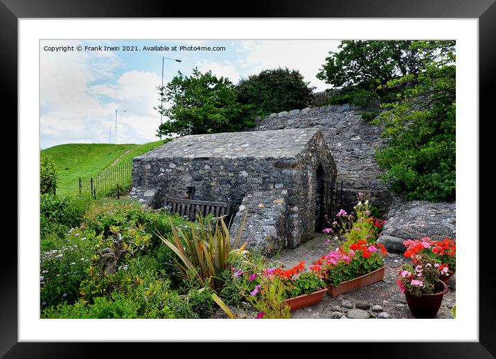St Trillo's Chapel, Rhos-on-Sea, North Wales Framed Mounted Print by Frank Irwin