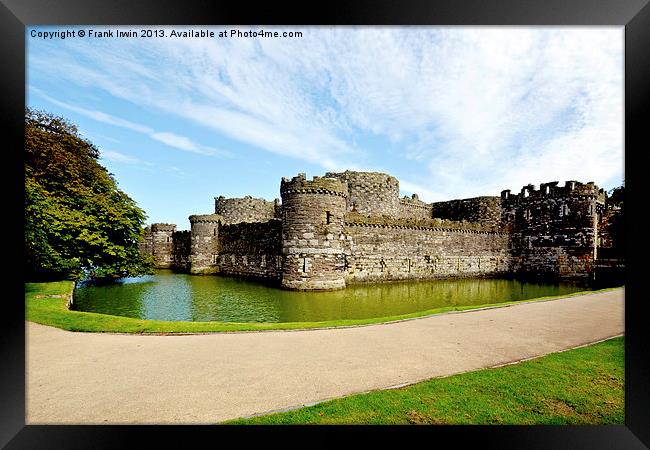 Beaumaris Castle North Wales Framed Print by Frank Irwin