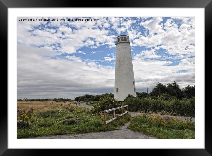 Leasowe Lighthouse Framed Mounted Print by Frank Irwin