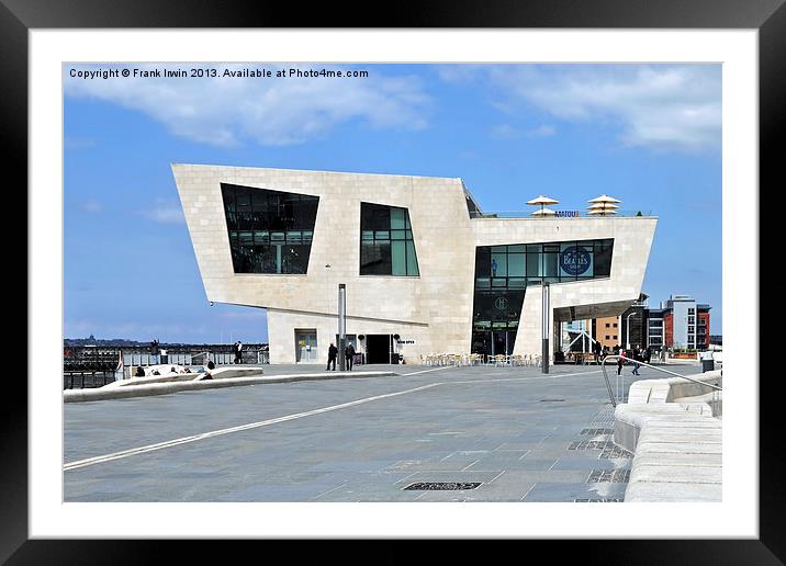 Liverpools Mersey Ferry Terminal Building Framed Mounted Print by Frank Irwin