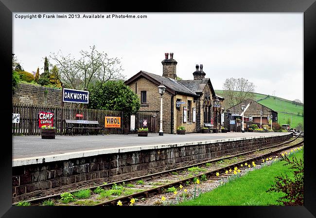 Keighley & Worth Valley Railway Framed Print by Frank Irwin