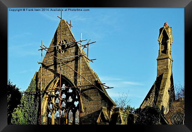 Flaybrick Hill Cemetery, Birkenhead, Wirral Framed Print by Frank Irwin