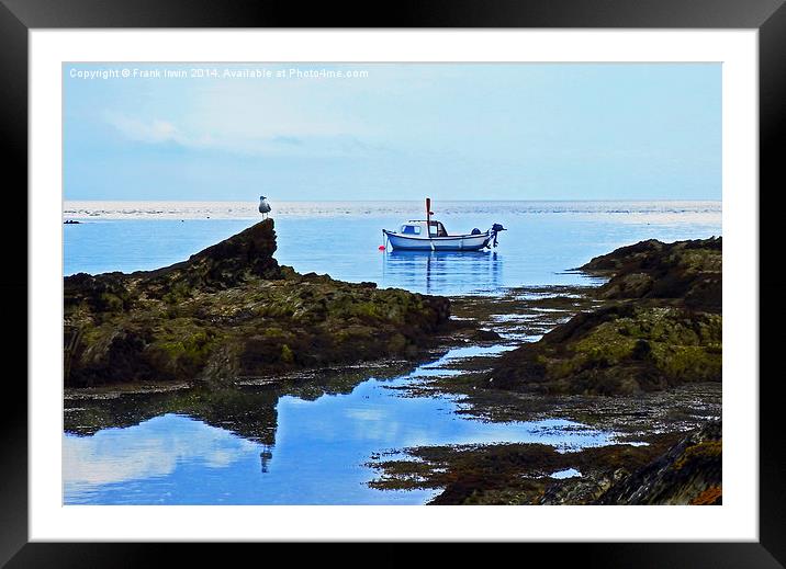 Bull Bay, Anglesey, North Wales, UK Framed Mounted Print by Frank Irwin