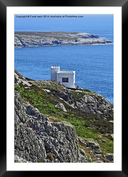 A pleasant spot on Anglesey’s Coastal Path Framed Mounted Print by Frank Irwin