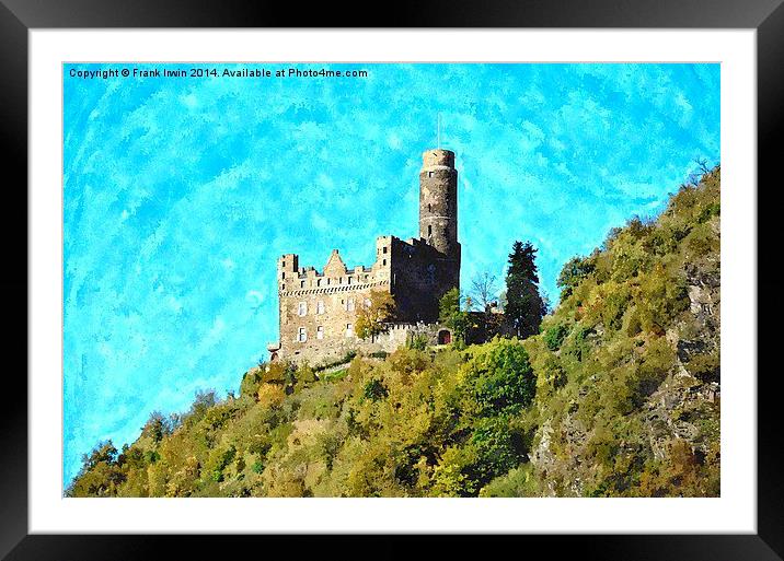 Burg Maus artistically produced Framed Mounted Print by Frank Irwin