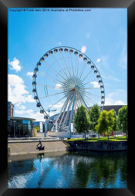  Liverpool's Ferris Wheel (Echo arena behind) Framed Print by Frank Irwin