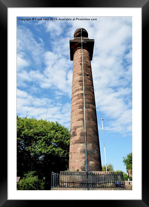  Mariners’ Beacon, West Kirby Framed Mounted Print by Frank Irwin