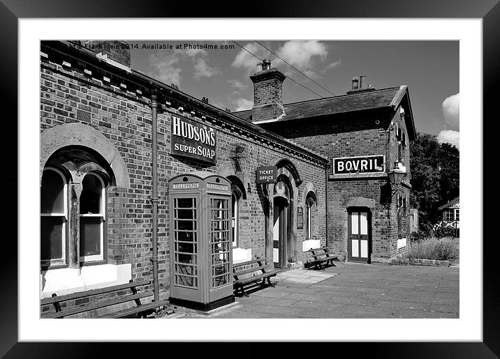  Hadlow Road Station, Wirral Framed Mounted Print by Frank Irwin
