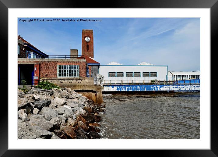  Seacombe Ferry terminal, Wirral, UK Framed Mounted Print by Frank Irwin