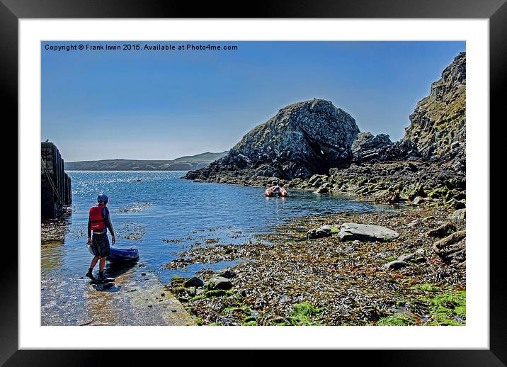  St Justinian, Pembrokeshire, Wales Framed Mounted Print by Frank Irwin