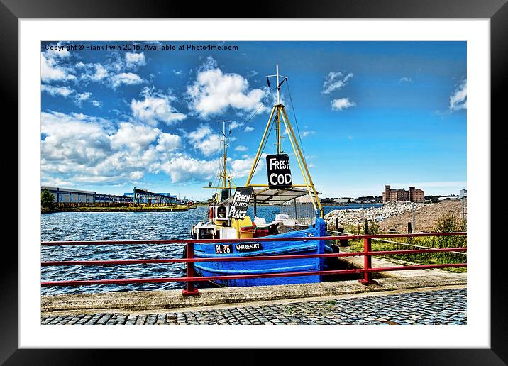  Manx Beauty doing business Framed Mounted Print by Frank Irwin