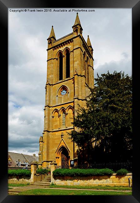  St Michaels & All Angels church, Broadway Framed Print by Frank Irwin